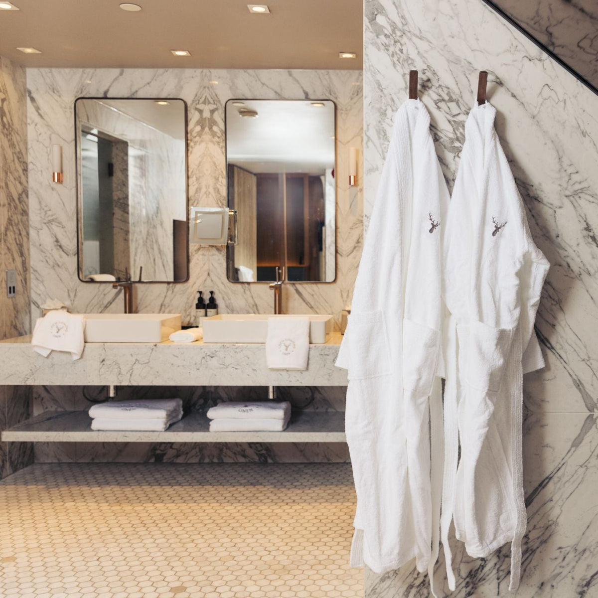 Luxury 100% Cotton Bathrobes & Dressing Gowns - Loch Lomond Linen